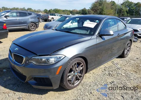 2015 BMW M235 z USA, uszkodzony, nr VIN WBA1J7C58FV253853